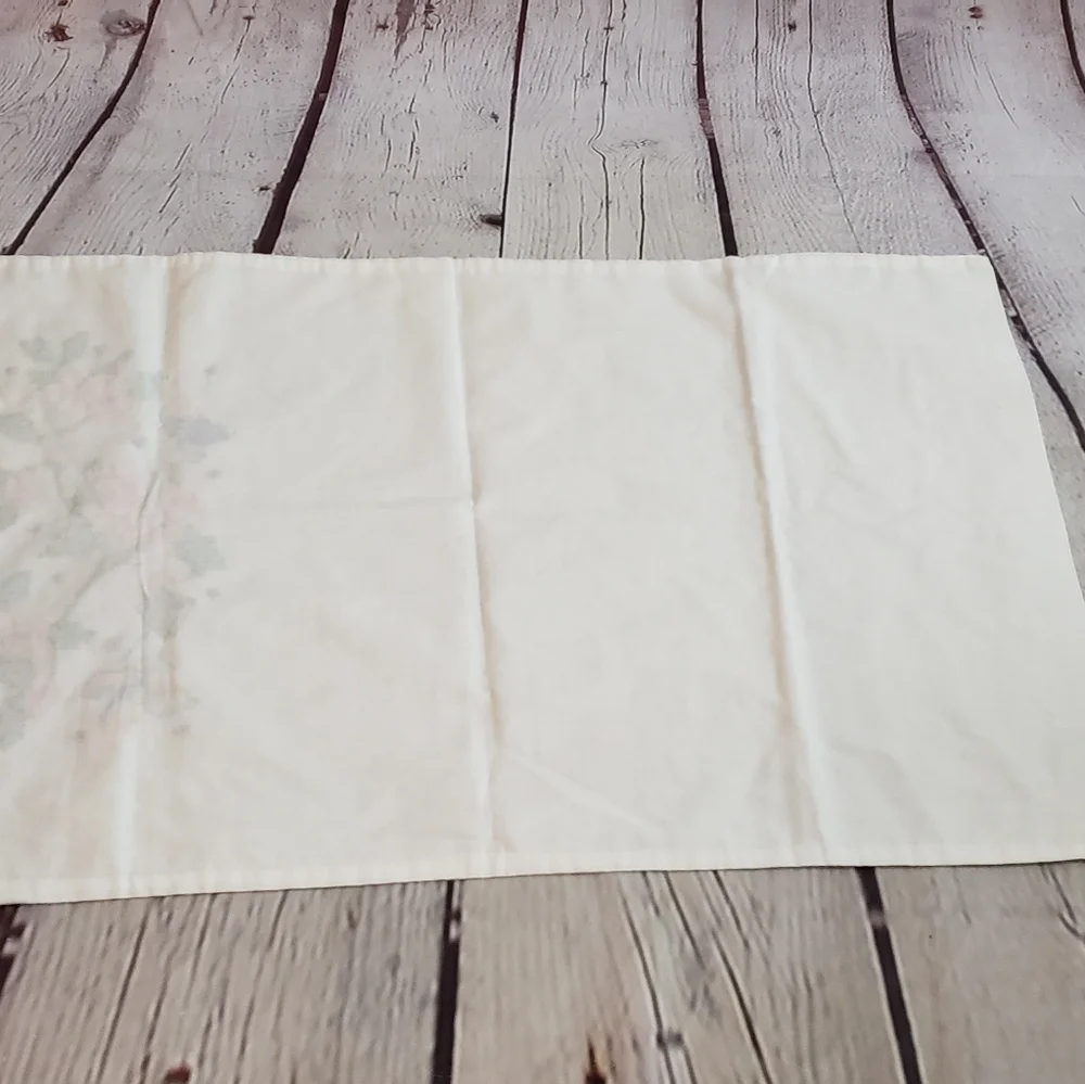 Vintage Pillowcase Needlepoint Standard Size